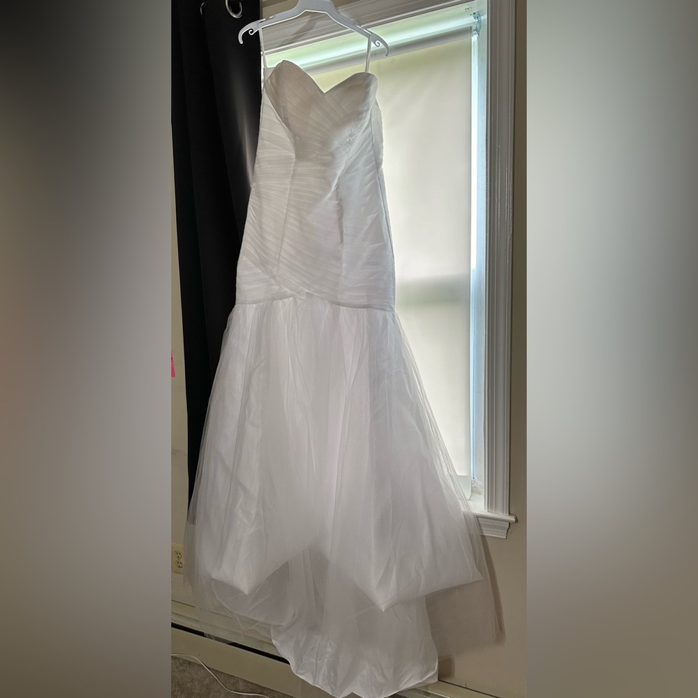 White wedding dress